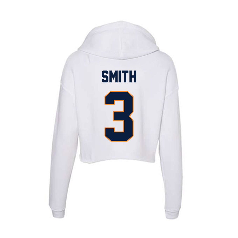 UTEP - NCAA Football : Jaden Smith - Women's Crop Fleece Hoodie-1