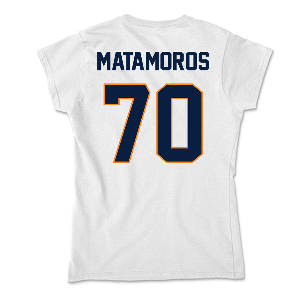 UTEP - NCAA Football : Luka Matamoros - Soft Style Women’s T-Shirt-1