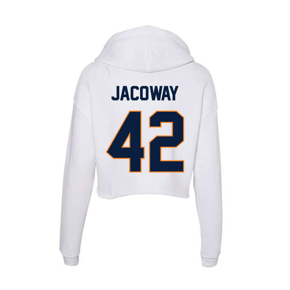 UTEP - NCAA Softball : Serenity Jacoway - Women's Crop Fleece Hoodie-1