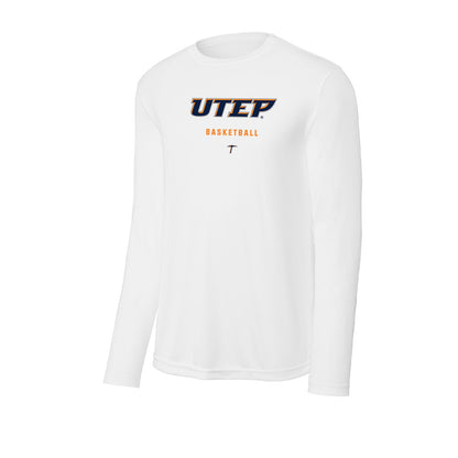 UTEP - NCAA Men's Basketball : Jonathan Dos Anjos - Activewear Long Sleeve T-Shirt-0