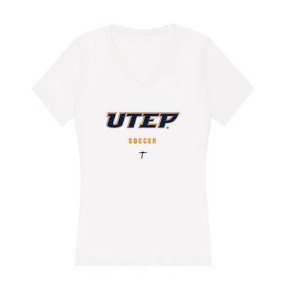 UTEP - NCAA Women's Soccer : Emely Reyes - Women's V-Neck T-Shirt-0