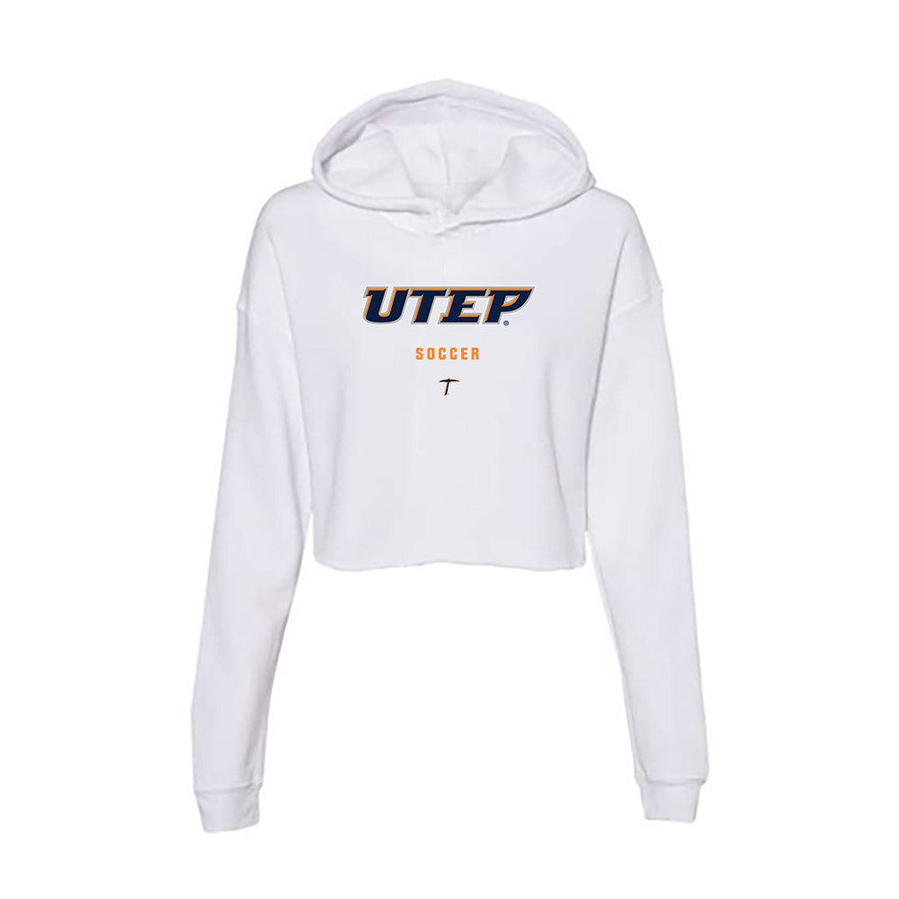 UTEP - NCAA Women's Soccer : Ashlyn Neireiter - Women's Crop Fleece Hoodie-0