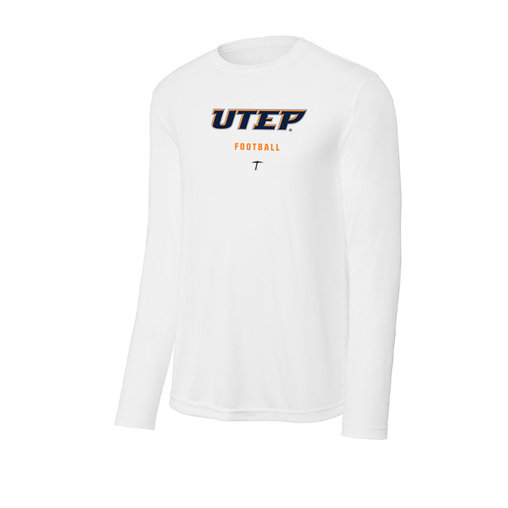 UTEP - NCAA Football : Chad Warner - Activewear Long Sleeve T-Shirt-0