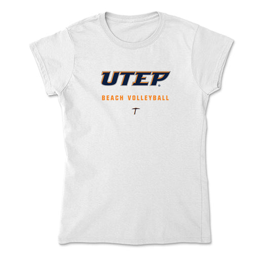 UTEP - NCAA Beach Volleyball : Audriana Spielman - Soft Style Women’s T-Shirt-0