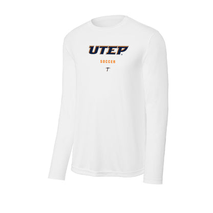 UTEP - NCAA Women's Soccer : Danica Guzman - Activewear Long Sleeve T-Shirt-0