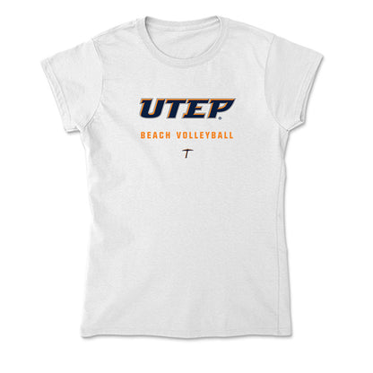 UTEP - NCAA Beach Volleyball : Mila Popovic - Soft Style Women’s T-Shirt-0