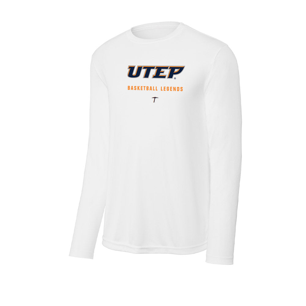 UTEP - Men's Basketball Legends : Stefon Jackson - Activewear Long Sleeve T-Shirt-0