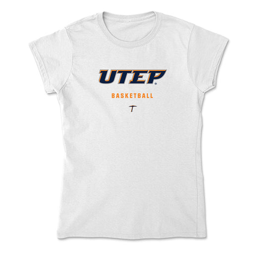 UTEP - NCAA Men's Basketball : Babacar Mbengue - Soft Style Women’s T-Shirt-0