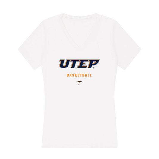 UTEP - NCAA Women's Basketball : Tatiana Collazo - Women's V-Neck T-Shirt-0