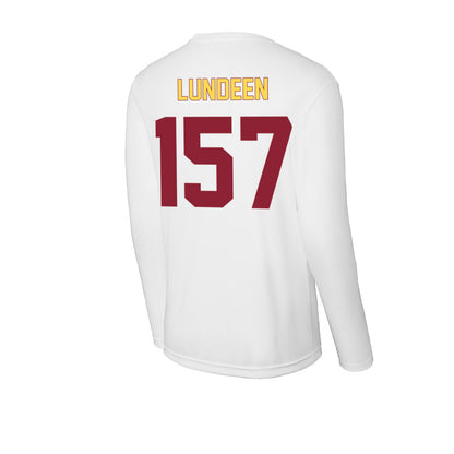 NSU - NCAA Wrestling : Griffin Lundeen - Activewear Long Sleeve T-Shirt-1