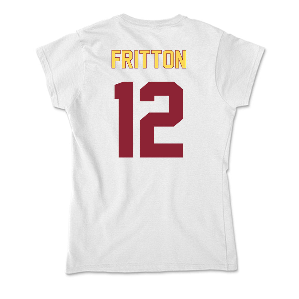 NSU - NCAA Football : Collin Fritton - Soft Style Women’s T-Shirt-1
