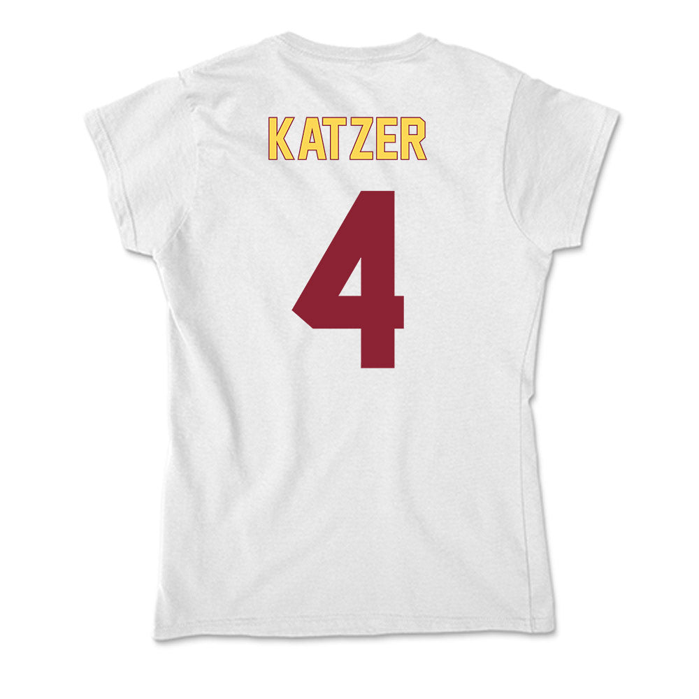 NSU - NCAA Football : Boston Katzer - Soft Style Women’s T-Shirt-1