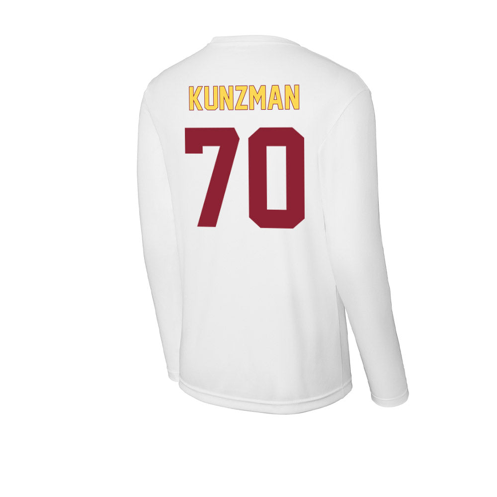 NSU - NCAA Football : Jeffrey Kunzman - Activewear Long Sleeve T-Shirt-1