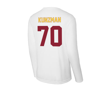 NSU - NCAA Football : Jeffrey Kunzman - Activewear Long Sleeve T-Shirt-1