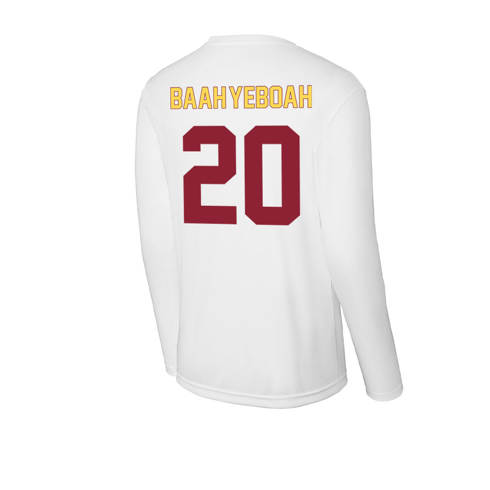 NSU - NCAA Men's Basketball : Marley Baah-Yeboah - Activewear Long Sleeve T-Shirt-1
