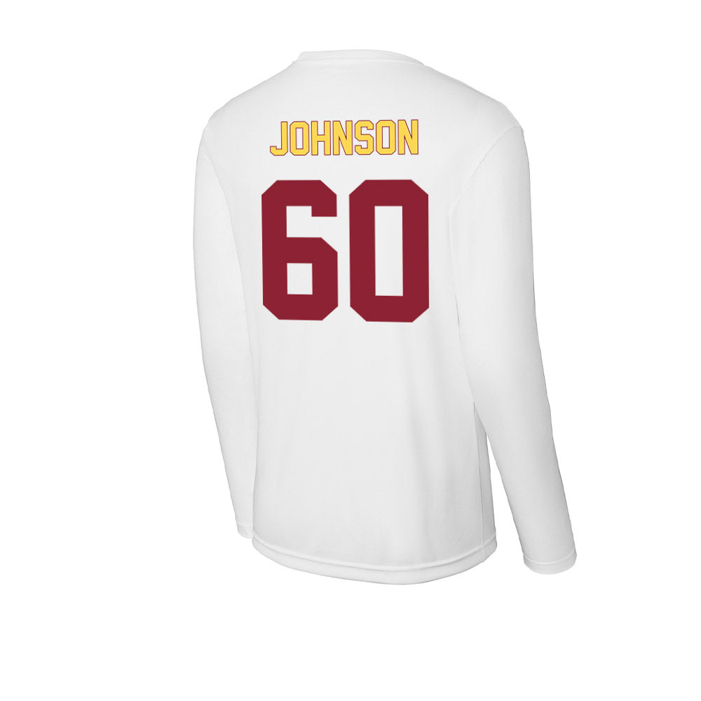 NSU - NCAA Football : Isaac Johnson - Activewear Long Sleeve T-Shirt-1
