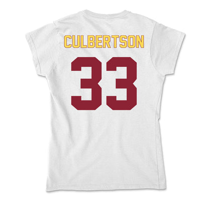  - NCAA Baseball : Kolby Culbertson - Soft Style Women’s T-Shirt-1