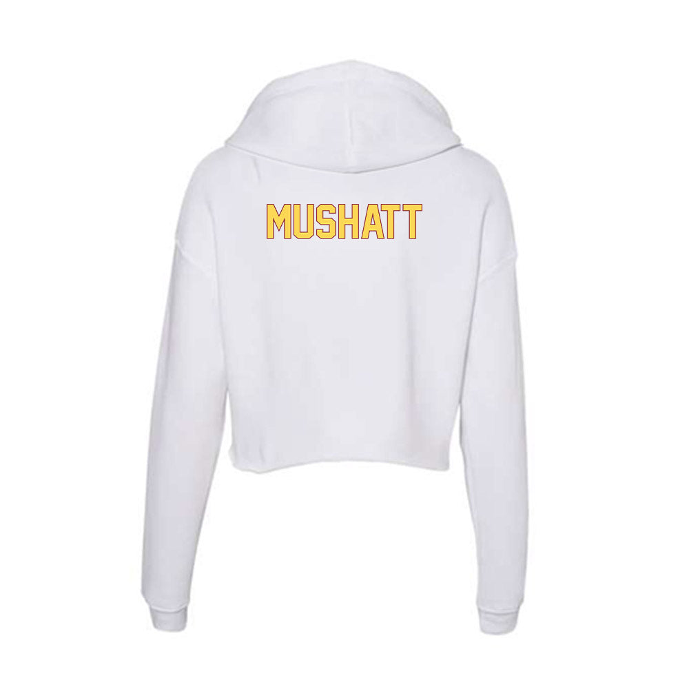 NSU - NCAA Women's Track & Field : Brooke Mushatt - Women's Crop Fleece Hoodie-1