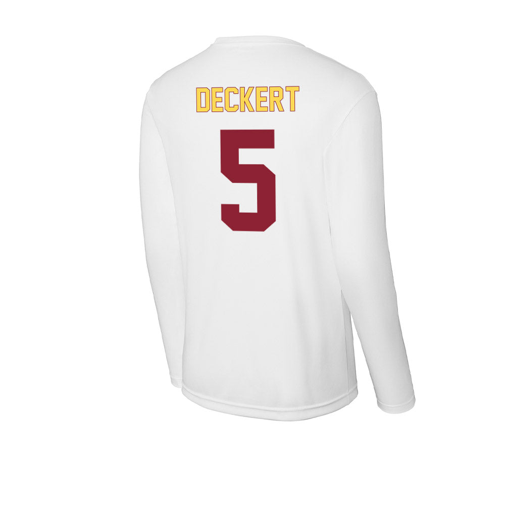 NSU - NCAA Women's Basketball : Kennedi Deckert - Activewear Long Sleeve T-Shirt-1