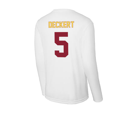 NSU - NCAA Women's Basketball : Kennedi Deckert - Activewear Long Sleeve T-Shirt-1