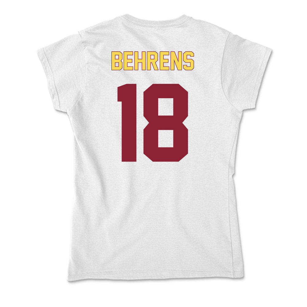 NSU - NCAA Baseball : Lance Behrens - Soft Style Women’s T-Shirt-1