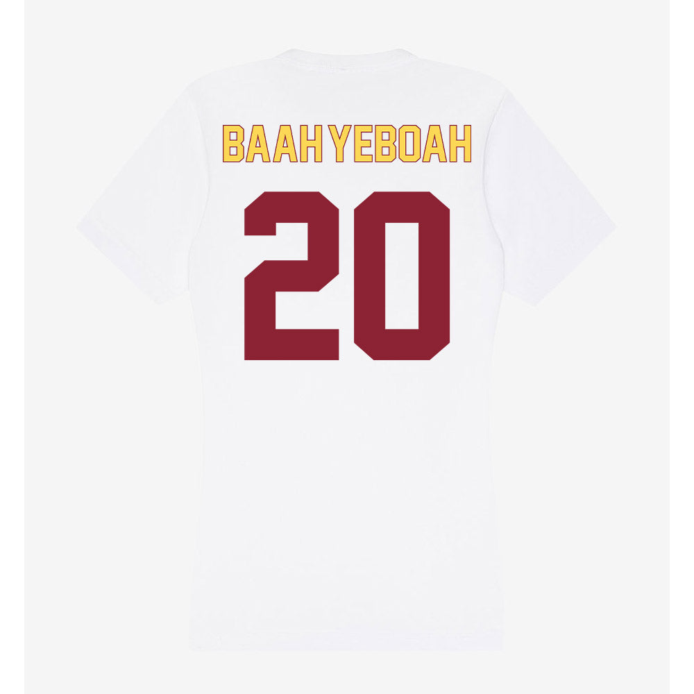 NSU - NCAA Men's Basketball : Marley Baah-Yeboah - Women's V-Neck T-Shirt-1