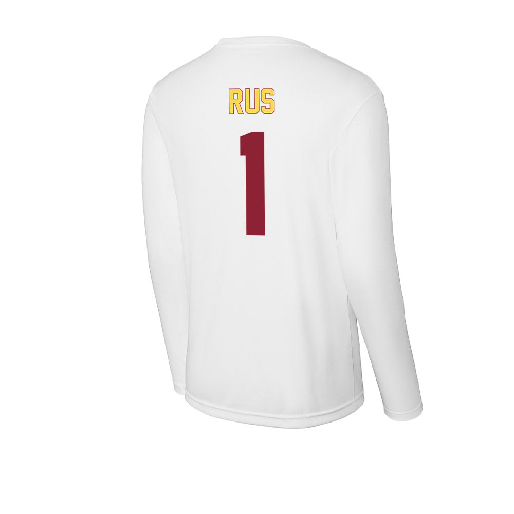 NSU - NCAA Women's Basketball : Reagan Rus - Activewear Long Sleeve T-Shirt-1
