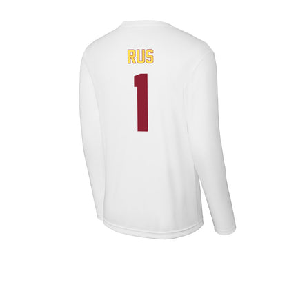 NSU - NCAA Women's Basketball : Reagan Rus - Activewear Long Sleeve T-Shirt-1