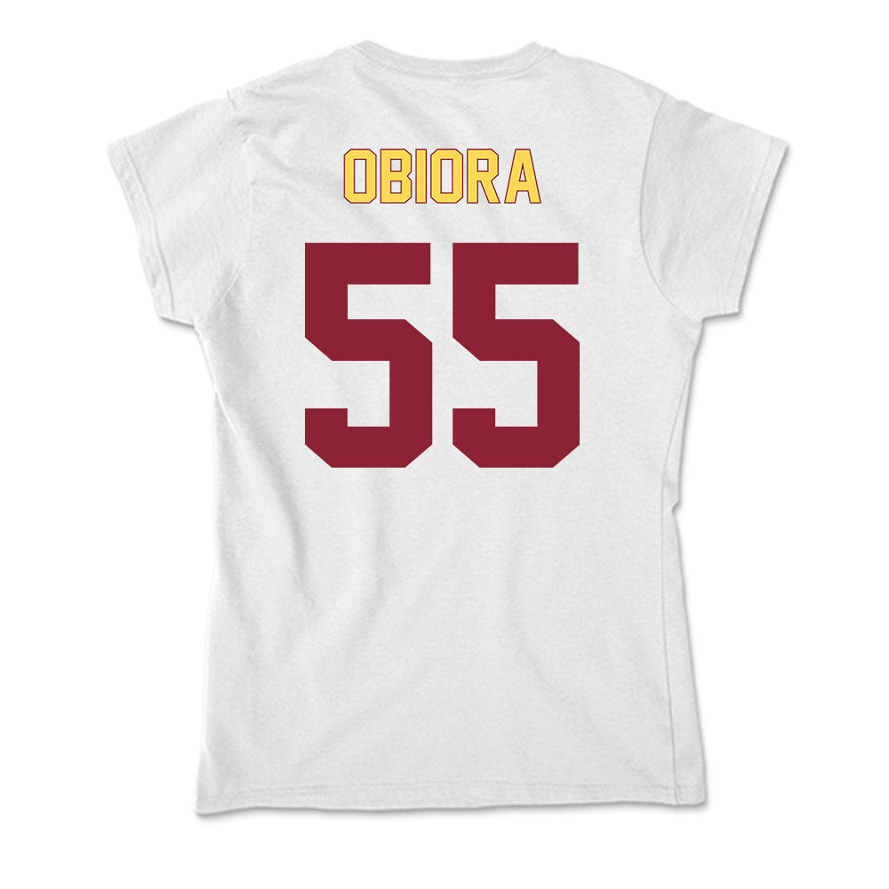 NSU - NCAA Men's Basketball : Tobi Obiora - Soft Style Women’s T-Shirt-1