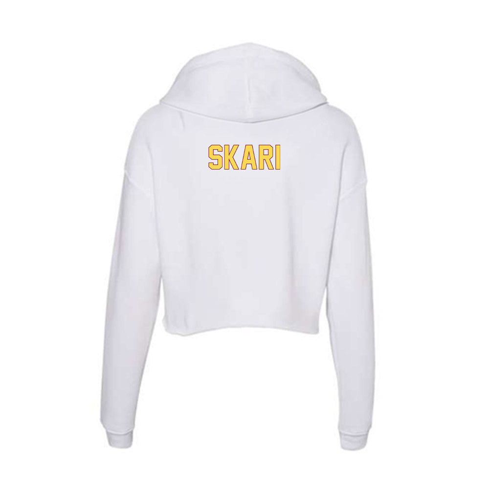 NSU - NCAA Women's Track & Field : Julia Skari - Women's Crop Fleece Hoodie-1