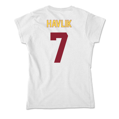 NSU - NCAA Football : Holden Havlik - Soft Style Women’s T-Shirt-1