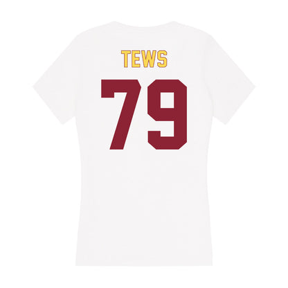 NSU - NCAA Football : Jack Tews - Women's V-Neck T-Shirt-1