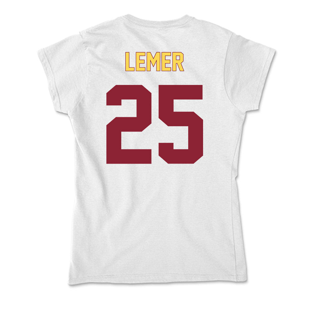 NSU - NCAA Men's Basketball : Parker Lemer - Soft Style Women’s T-Shirt-1