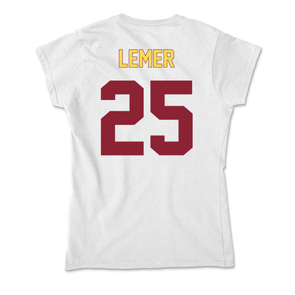 NSU - NCAA Men's Basketball : Parker Lemer - Soft Style Women’s T-Shirt-1