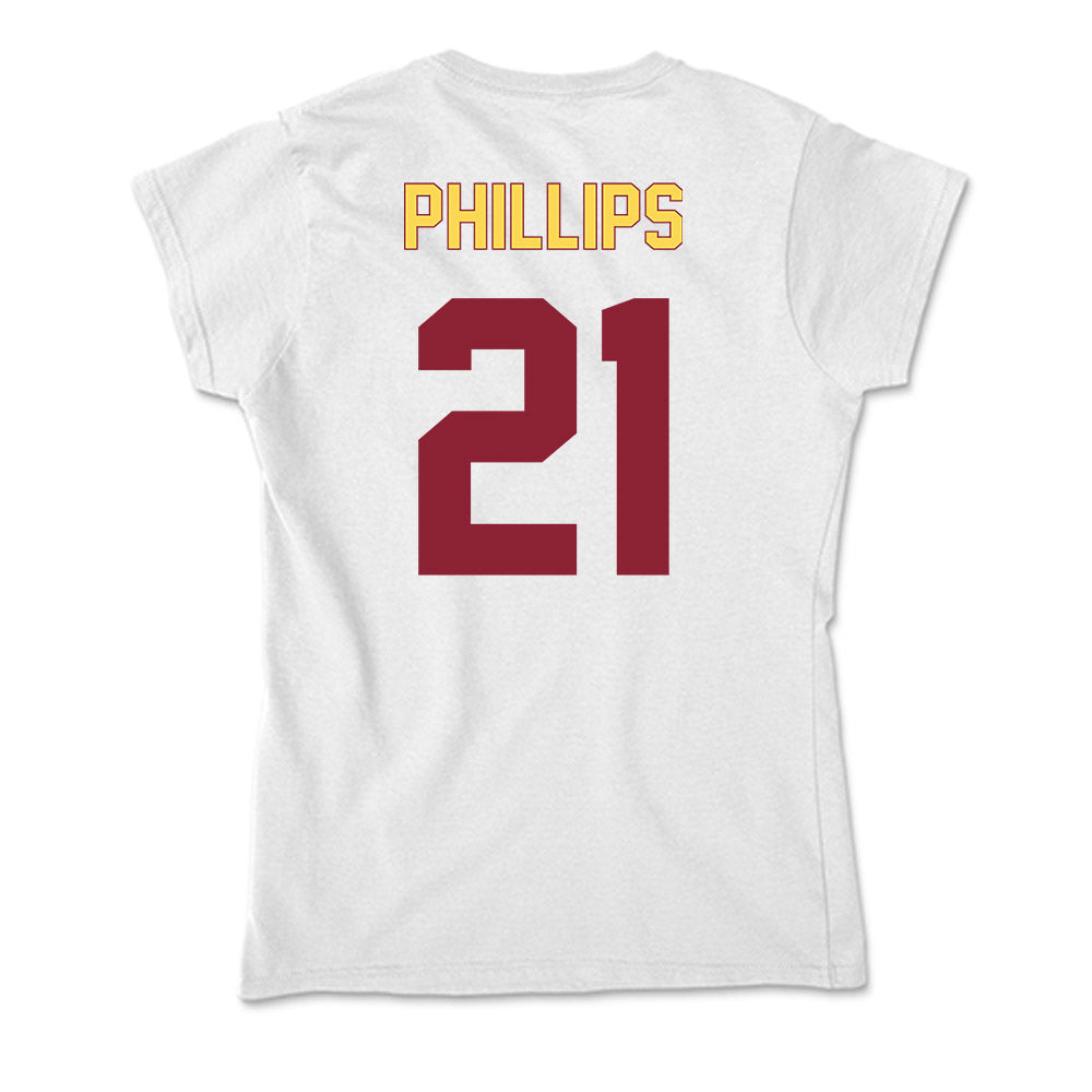 NSU - NCAA Women's Soccer : Alexis Phillips - Soft Style Women’s T-Shirt-1