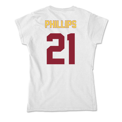 NSU - NCAA Women's Soccer : Alexis Phillips - Soft Style Women’s T-Shirt-1