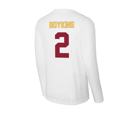 NSU - NCAA Football : Jacoby Boykins - Activewear Long Sleeve T-Shirt-1