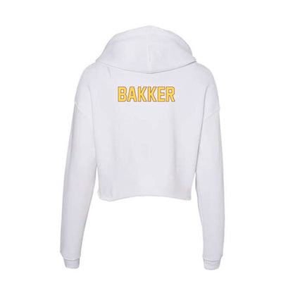 NSU - NCAA Women's Track & Field : Payge Bakker - Women's Crop Fleece Hoodie-1