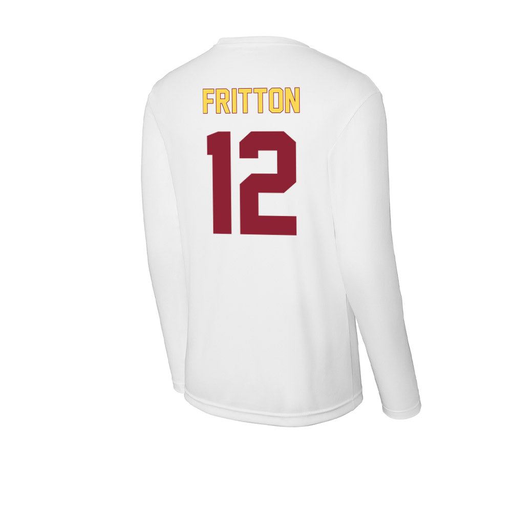 NSU - NCAA Football : Collin Fritton - Activewear Long Sleeve T-Shirt-1