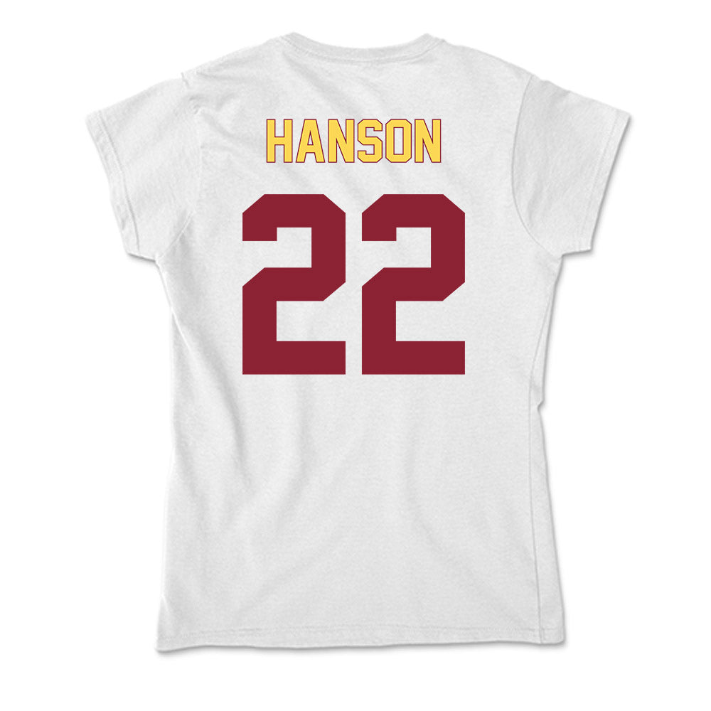 NSU - NCAA Women's Basketball : Ava Hanson - Soft Style Women’s T-Shirt-1