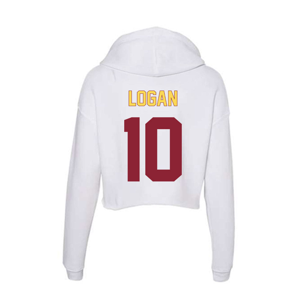 NSU - NCAA Football : Cooper Logan - Women's Crop Fleece Hoodie-1