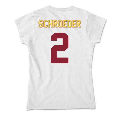 NSU - NCAA Women's Volleyball : Katelyn Schroeder - Soft Style Women’s T-Shirt-1