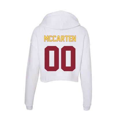 NSU - NCAA Football : Grady McCarten - Women's Crop Fleece Hoodie-1