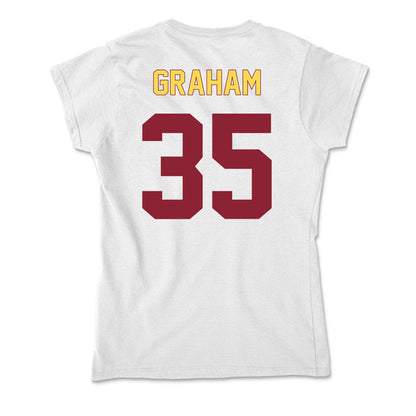 NSU - NCAA Women's Basketball : Telia Graham - Soft Style Women’s T-Shirt-1