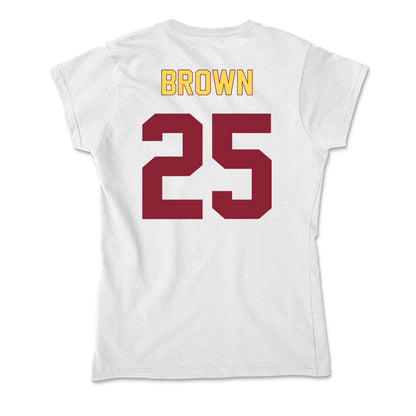 NSU - NCAA Baseball : Hunter Brown - Soft Style Women’s T-Shirt-1