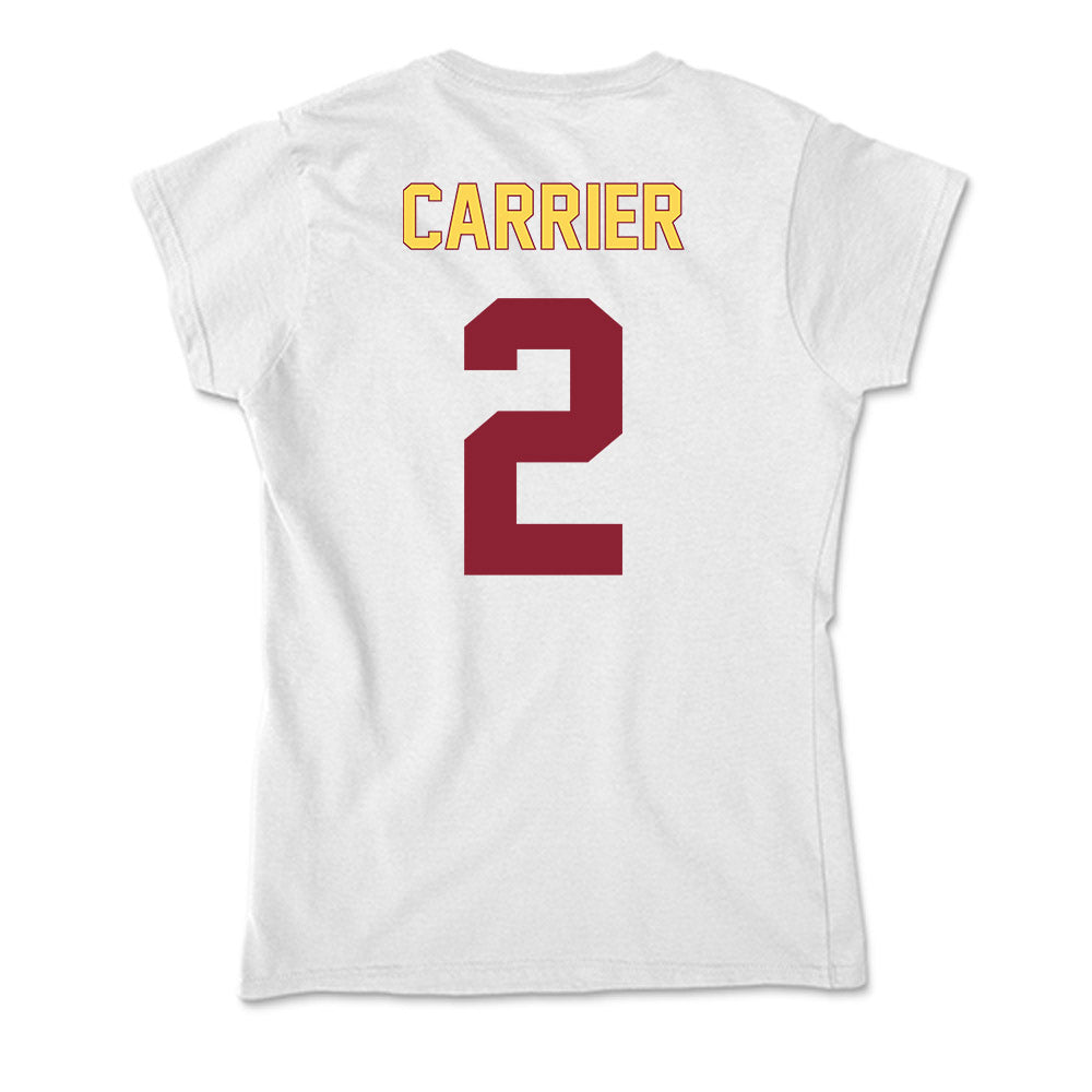 NSU - NCAA Women's Basketball : Makenzie Carrier - Soft Style Women’s T-Shirt-1