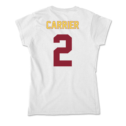 NSU - NCAA Women's Basketball : Makenzie Carrier - Soft Style Women’s T-Shirt-1