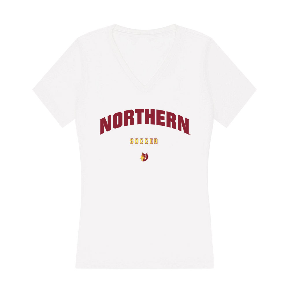 NSU - NCAA Women's Soccer : Alexis Phillips - Women's V-Neck T-Shirt-0