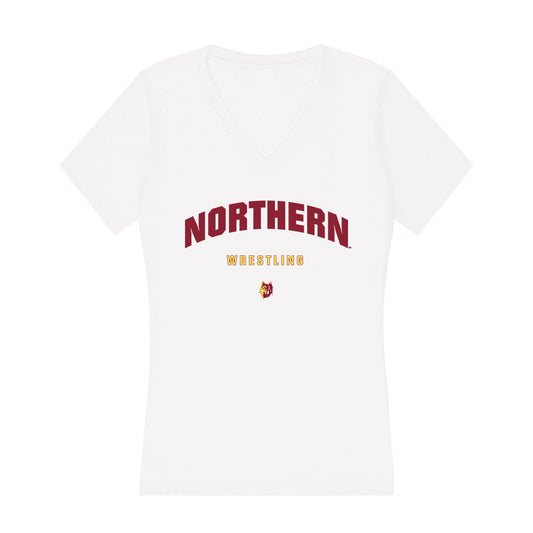 NSU - NCAA Wrestling : Ayden Viox - Women's V-Neck T-Shirt-0