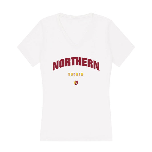 NSU - NCAA Women's Soccer : Abby Missman - Women's V-Neck T-Shirt-0